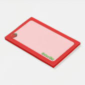 Post-it® Notes d'icône de fraise (Incliné)