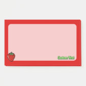 Post-it® Notes d'icône de fraise (Devant)