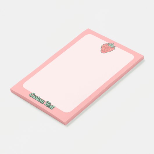 Post-it® Notes d'icône de fraise (Incliné)