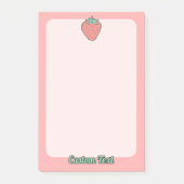 Post-it® Notes d'icône de fraise (Devant)