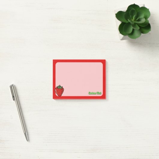 Post-it® Notes d'icône de fraise (Bureau)