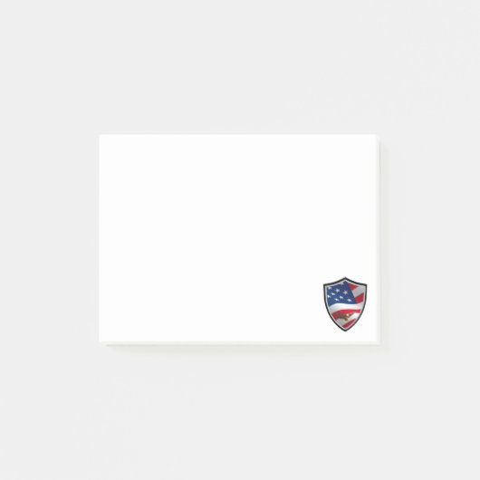 Post-it® Notes d'indicateur Usa (Devant)