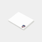 Post-it® Notes d'indicateur Usa (Incliné)