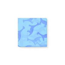 Post-it Notes Dinosaure Bleu