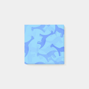 Post-it Notes Dinosaure Bleu