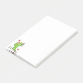 Post-it® Notes d'oiseau de cactus (Incliné)