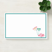 Post-it® Notes d'oiseaux et de fleurs (Bureau)
