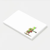 Post-it® Notes Drôles avec Grenouille Jouant de la (Incliné)