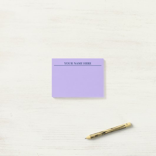 Post-it® Notes du billet bleu clair (Sur un bureau)