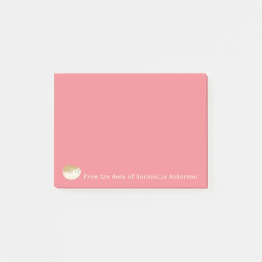 Post-it® Notes du billet de Cute Chubby Hamster (Devant)