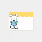 Post-it® Notes du billet de KiniArt Westie Bestie (Devant)