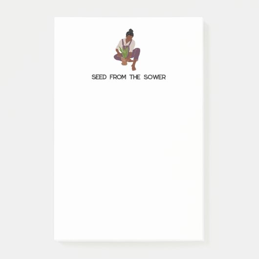 Post-it® Notes du billet du plante Lover (Devant)