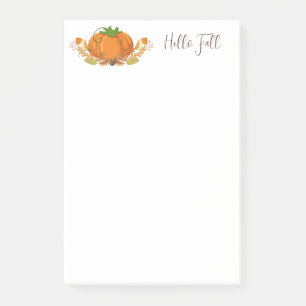 Post-it® Notes du Citrouille d'automne