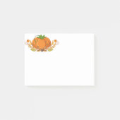Post-it® Notes du Citrouille d'automne (Devant)