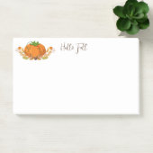 Post-it® Notes du Citrouille d'automne (Bureau)