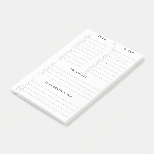 Post-it® Notes du Courrier-It® de ToDo multiple (Incliné)