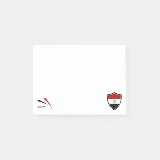 Post-it® Notes du drapeau égyptien (Devant)