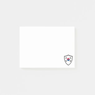 Post-it® Notes du drapeau sud-coréen