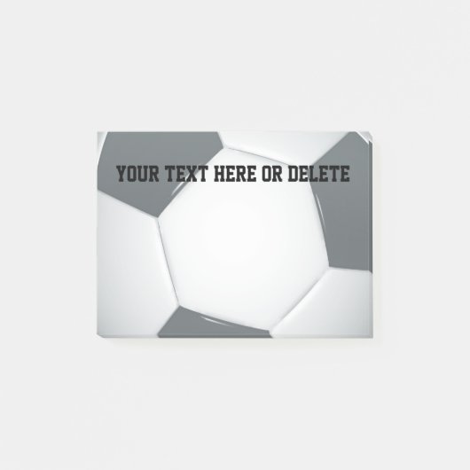 Post-it® Notes du football du football | de Personalizable (Devant)