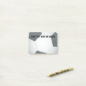 Post-it® Notes du football du football | de Personalizable (Sur un bureau)