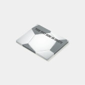 Post-it® Notes du football du football | de Personalizable (Incliné)