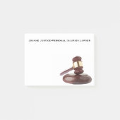 Post-it® Notes du juge Gavel Post-It (Devant)