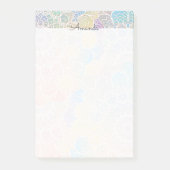 Post-it® Notes du mandala aquarelle (Devant)