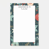 Post-it® Notes du motif de noël, hiver spécifique au client (Devant)