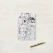 Post-it® Notes du motif d'écorce de bouleau (Sur un bureau)