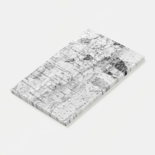 Post-it® Notes du motif d'écorce de bouleau (Incliné)