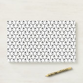 Post-it® Notes du Motif des lames gothiques (Sur un bureau)