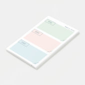 Post-it® Notes du planificateur hebdomadaire (Incliné)