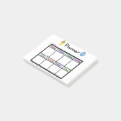 Post-it® Notes du planificateur hebdomadaire (Incliné)