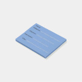 Post-it® Notes du SOAP pour les étudiants en thérapie (Incliné)