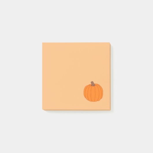 Post-it® Notes d'un Citrouille orange (Devant)