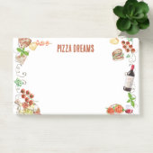 Post-it® Notes d'un rêve de pizza (Bureau)