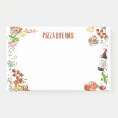 Post-it® Notes d'un rêve de pizza (Devant)