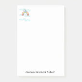 Post-it® Notes Eléphant Bleu Nuages (Devant)