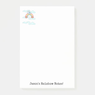 Post-it® Notes Éléphant Bleu Nuages