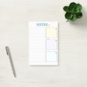 Post-it® Notes en papier couleur moderne (Bureau)
