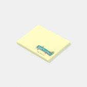 Post-it® Notes Enseignant Retour à l'école (Incliné)