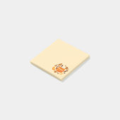 Post-It Notes Épice de Citrouille d'Automne (Incliné)