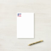 Post-it® Notes fabriquées aux États-Unis (Sur un bureau)