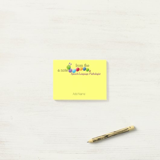 Post-it® Notes faites sur commande de Courrier-it® de (Sur un bureau)