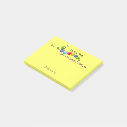 Post-it® Notes faites sur commande de Courrier-it® de (Incliné)