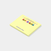 Post-it® Notes faites sur commande de Courrier-it® de (Incliné)