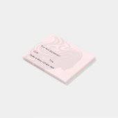 Post-it® Notes faites sur commande de Courrier-it® de (Incliné)