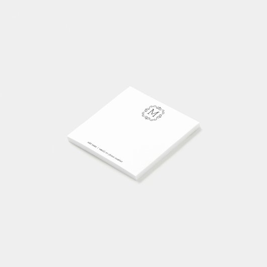 Post-it® Notes faites sur commande de Courrier-it® de (Incliné)
