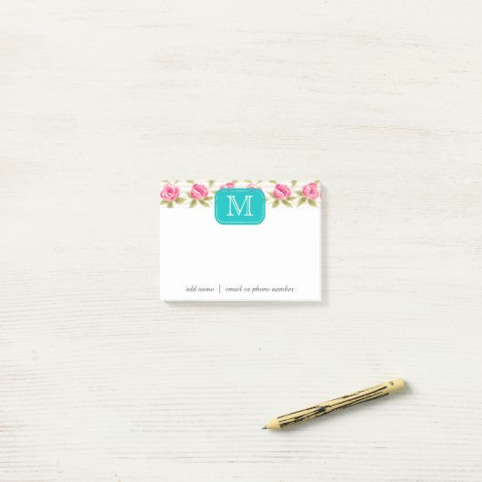 Post-it® Notes faites sur commande de Courrier-it® de (Sur un bureau)