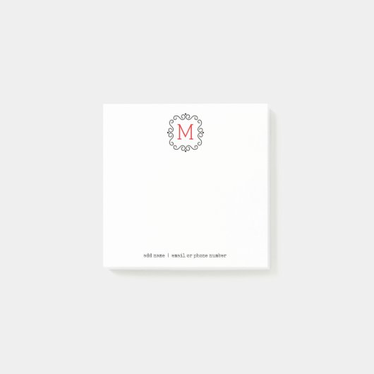 Post-it® Notes faites sur commande de Courrier-it® de (Devant)